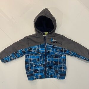 Mick Mack fleece lined Hooded Jacket. 18months